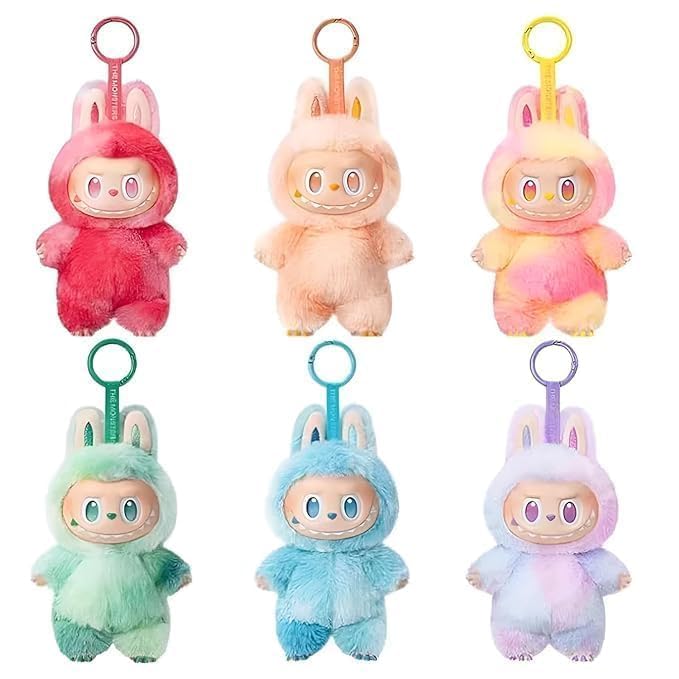 Labubu Doll β Monsters Big into Energy Series Blind Box | Keychain | Surprise Gift Toys | Modern Home Decor | Collectible Set for Desk Accessories, Keychain | Suit for Bag Purse for Kids Girls Boys